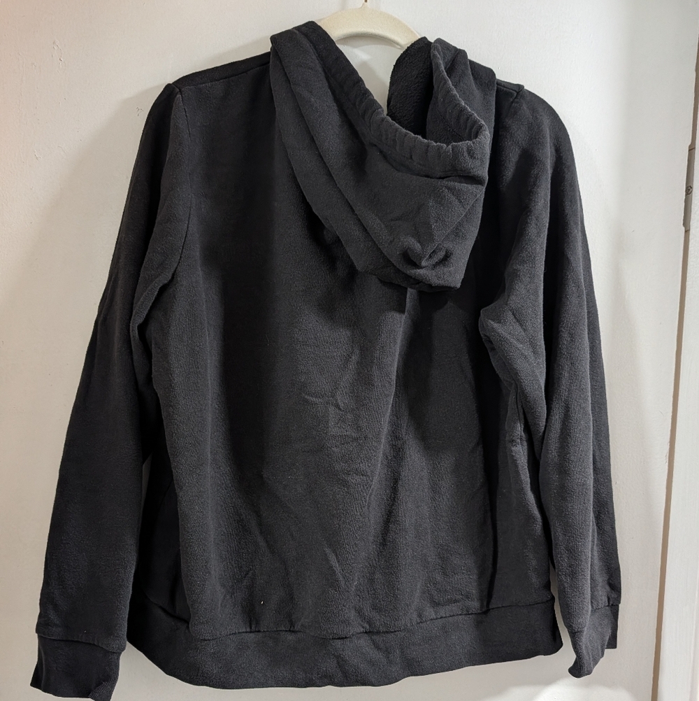 PINK Victoria's Secret Charcoal Zip-Up Hoodie - Picture 3 of 3